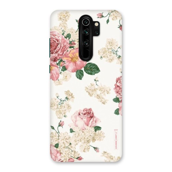 Vintage Floral Pattern Back Case for Redmi Note 8 Pro