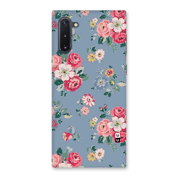Vintage Flower Pattern Back Case for Galaxy Note 10