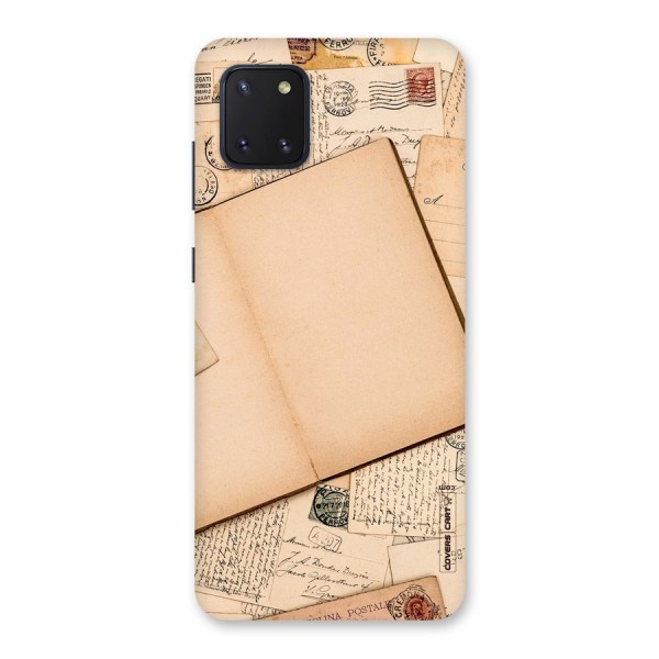 Vintage Journal Back Case for Galaxy Note 10 Lite