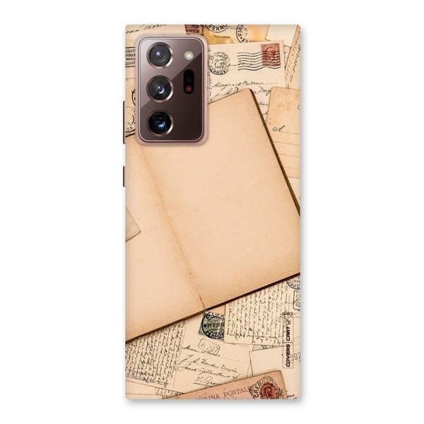 Vintage Journal Back Case for Galaxy Note 20 Ultra