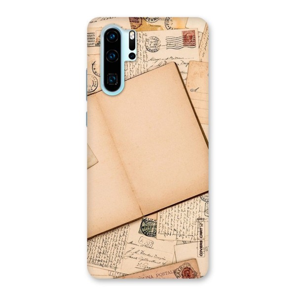 Vintage Journal Back Case for Huawei P30 Pro