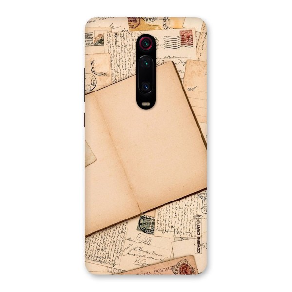 Vintage Journal Back Case for Redmi K20 Pro