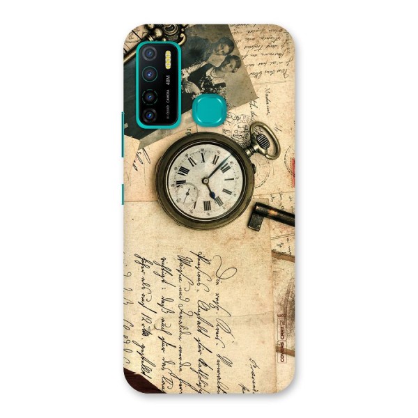 Vintage Key And Compass Back Case for Infinix Hot 9 Pro