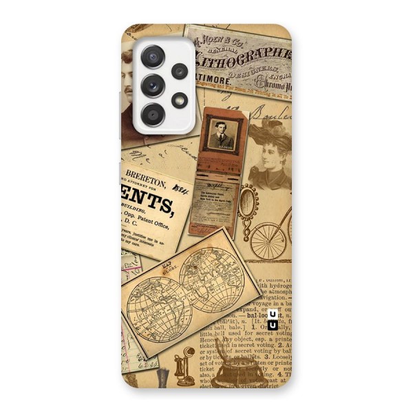 Vintage Memories Back Case for Galaxy A52