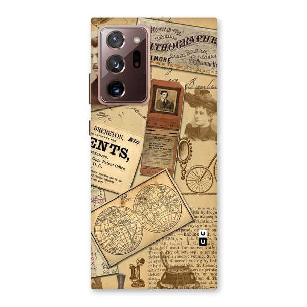 Vintage Memories Back Case for Galaxy Note 20 Ultra