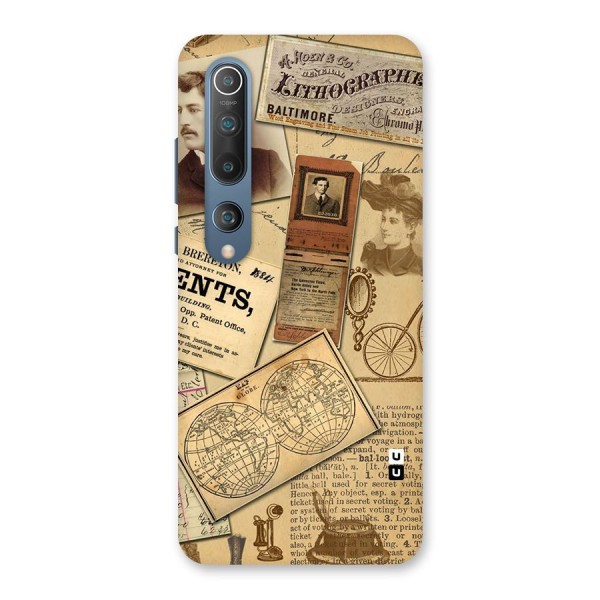 Vintage Memories Back Case for Mi 10