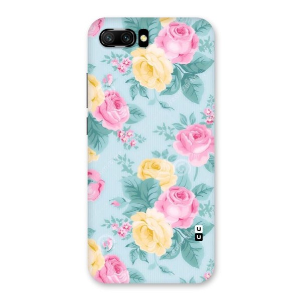 Vintage Pastels Back Case for Honor 10