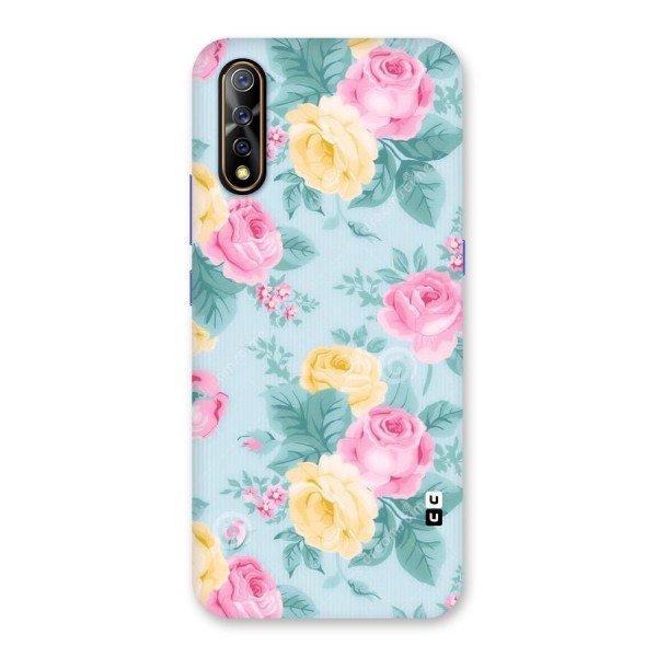 Vintage Pastels Back Case for Vivo S1