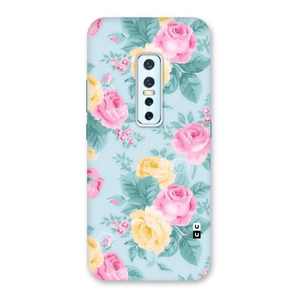 Vintage Pastels Back Case for Vivo V17 Pro