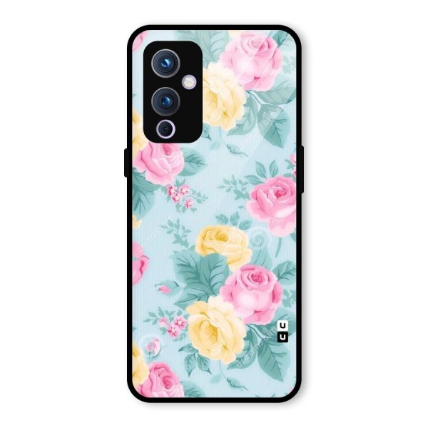 Vintage Pastels Glass Back Case for OnePlus 9