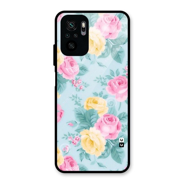 Vintage Pastels Glass Back Case for Redmi Note 10S