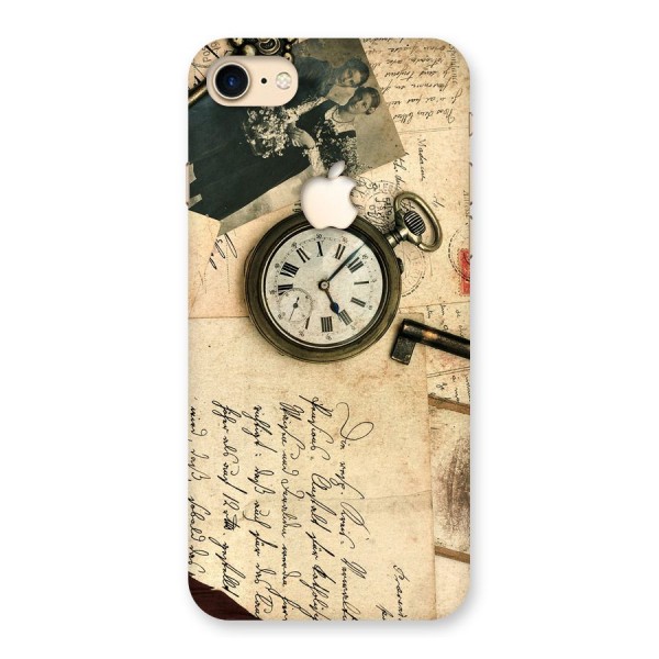 Vintage Post Cards Back Case for iPhone 7 Apple Cut