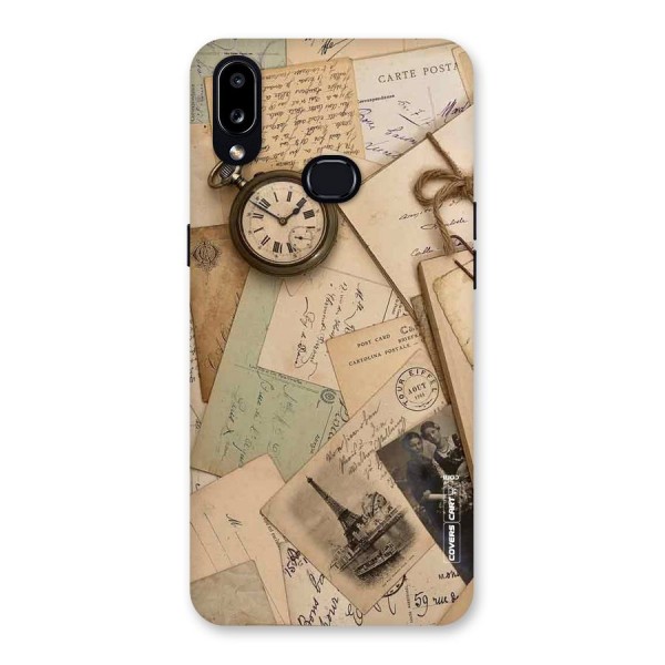 Vintage Postcards Back Case for Galaxy A10s