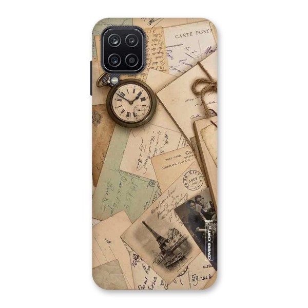 Vintage Postcards Back Case for Galaxy A12