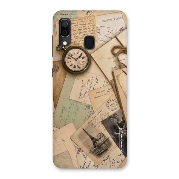 Vintage Postcards Back Case for Galaxy A30