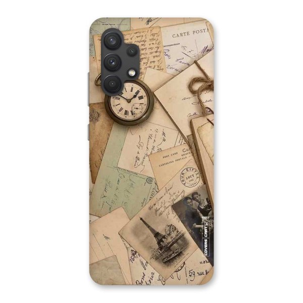 Vintage Postcards Back Case for Galaxy A32