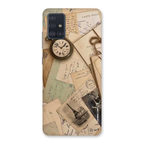 Vintage Postcards Back Case for Galaxy A51