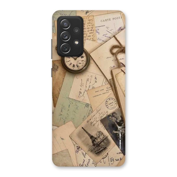 Vintage Postcards Back Case for Galaxy A72