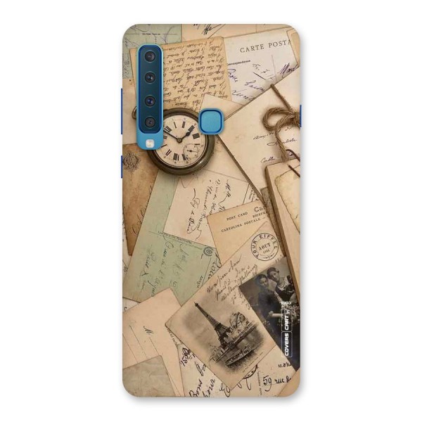Vintage Postcards Back Case for Galaxy A9 (2018)