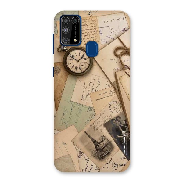 Vintage Postcards Back Case for Galaxy F41