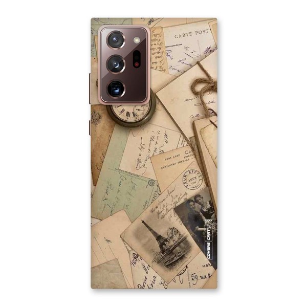 Vintage Postcards Back Case for Galaxy Note 20 Ultra