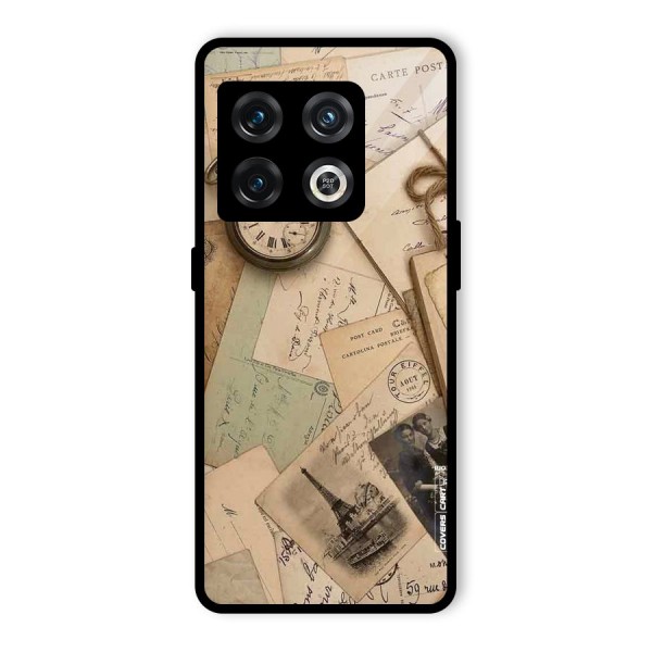 Vintage Postcards Glass Back Case for OnePlus 10 Pro 5G