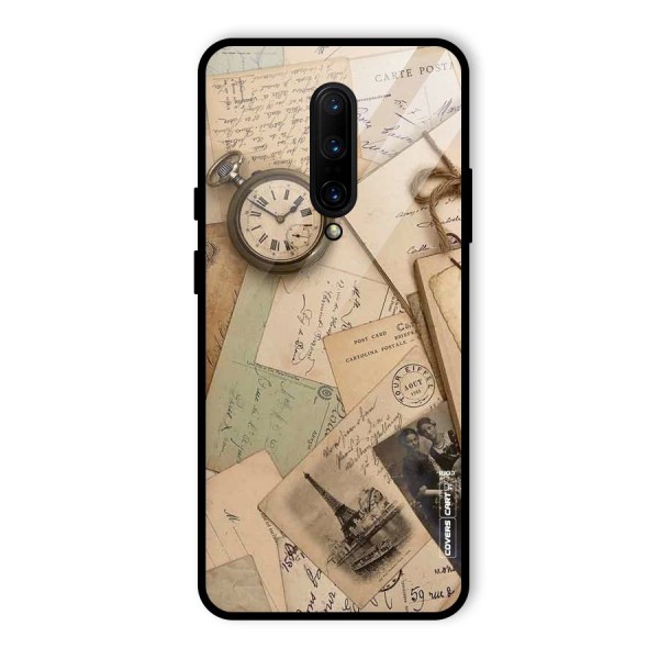 Vintage Postcards Glass Back Case for OnePlus 7 Pro