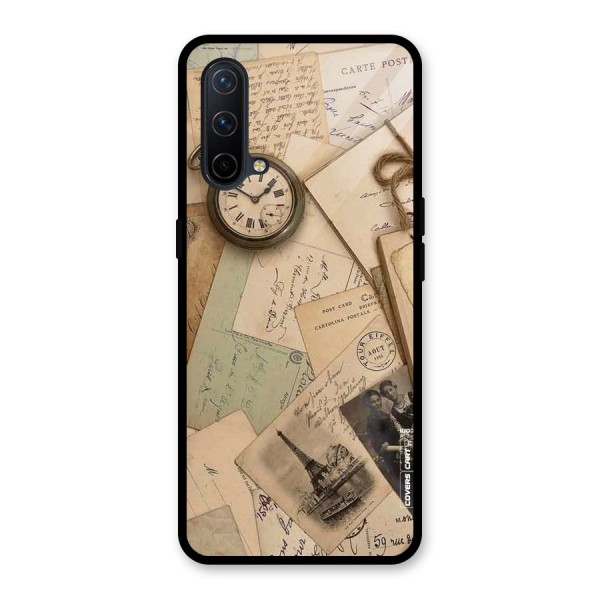 Vintage Postcards Glass Back Case for OnePlus Nord CE 5G