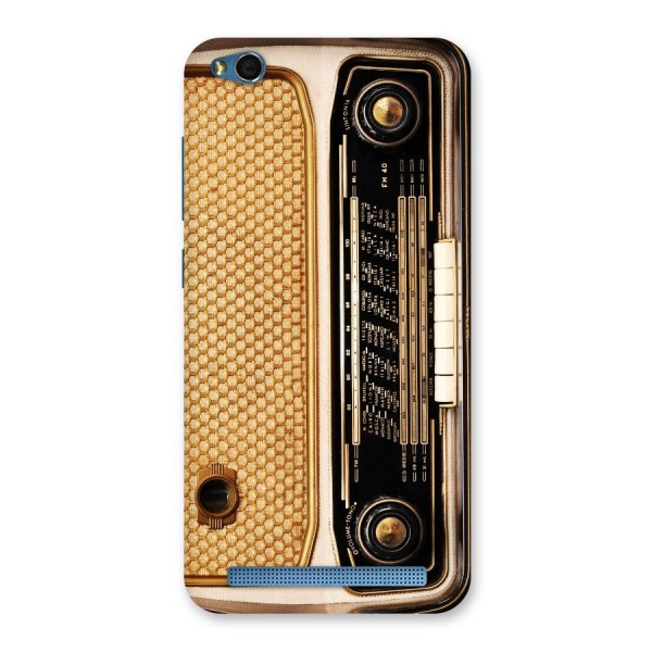 Vintage Radio Back Case for Redmi 5A