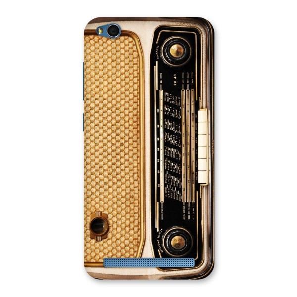 Vintage Radio Back Case for Redmi 5A