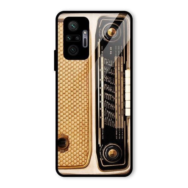 Vintage Radio Glass Back Case for Redmi Note 10 Pro Max