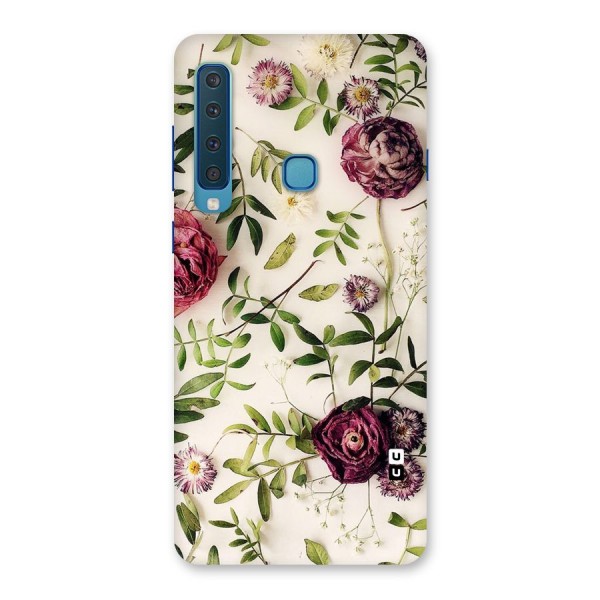 Vintage Rust Floral Back Case for Galaxy A9 (2018)