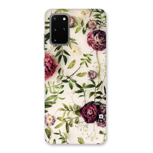 Vintage Rust Floral Back Case for Galaxy S20 Plus