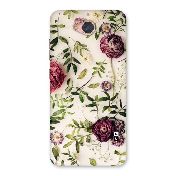 Vintage Rust Floral Back Case for Gionee S6 Pro