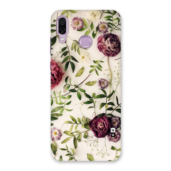 Vintage Rust Floral Back Case for Honor Play