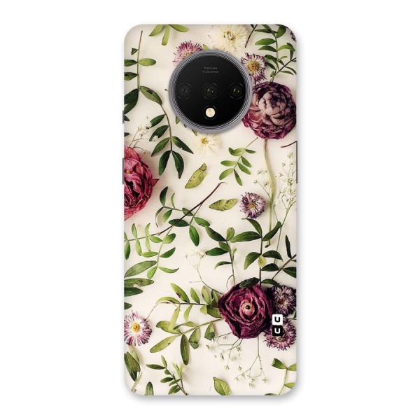 Vintage Rust Floral Back Case for OnePlus 7T