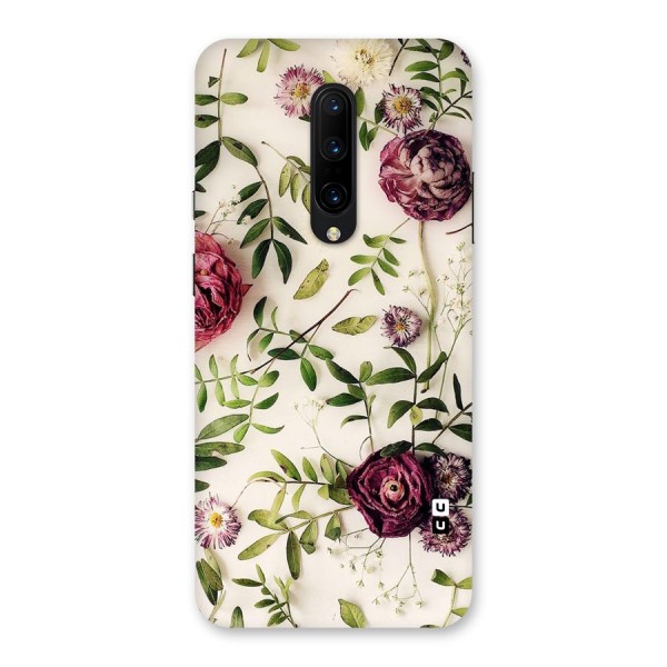 Vintage Rust Floral Back Case for OnePlus 7 Pro