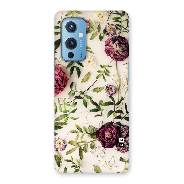 Vintage Rust Floral Back Case for OnePlus 9