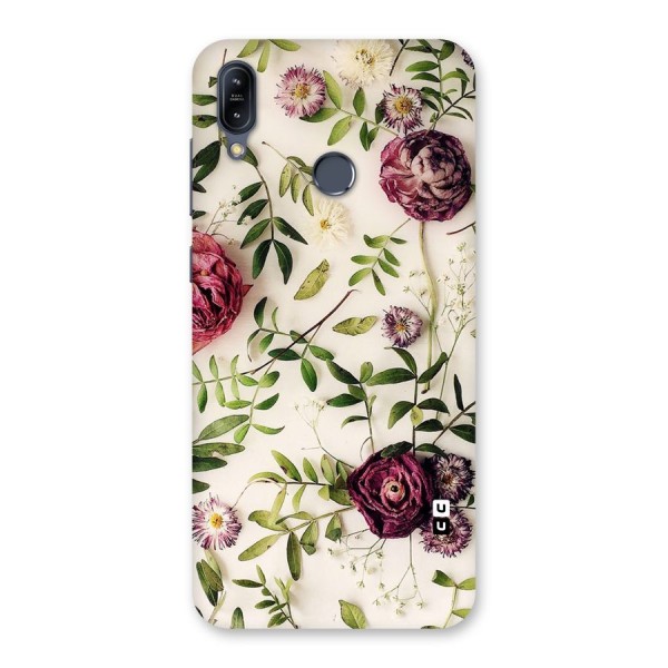 Vintage Rust Floral Back Case for Zenfone Max M2