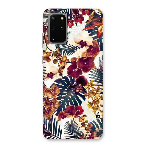 Vintage Rustic Flowers Back Case for Galaxy S20 Plus
