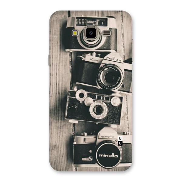 Vintage Style Shutter Back Case for Galaxy J7 Nxt