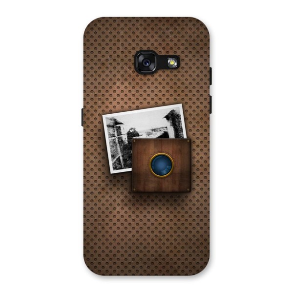 Vintage Wood Camera Back Case for Galaxy A3 (2017)