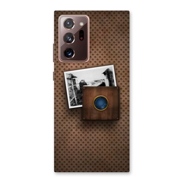 Vintage Wood Camera Back Case for Galaxy Note 20 Ultra