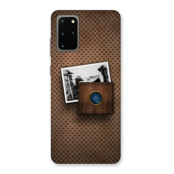 Vintage Wood Camera Back Case for Galaxy S20 Plus