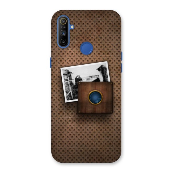 Vintage Wood Camera Back Case for Realme Narzo 10A