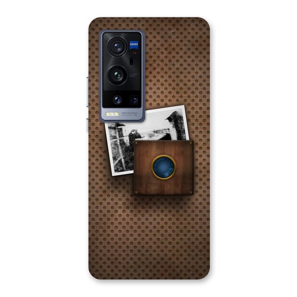 Vintage Wood Camera Back Case for Vivo X60 Pro Plus