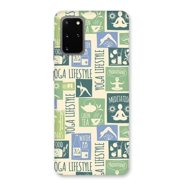 Vintage Yoga Lifestyle Back Case for Galaxy S20 Plus