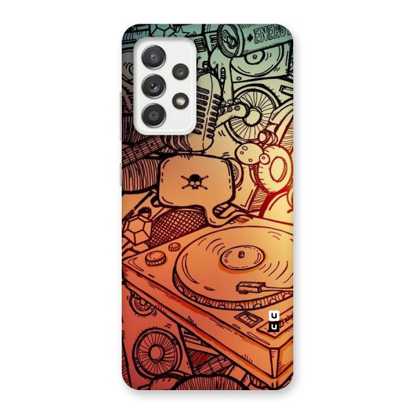 Vinyl Design Back Case for Galaxy A52