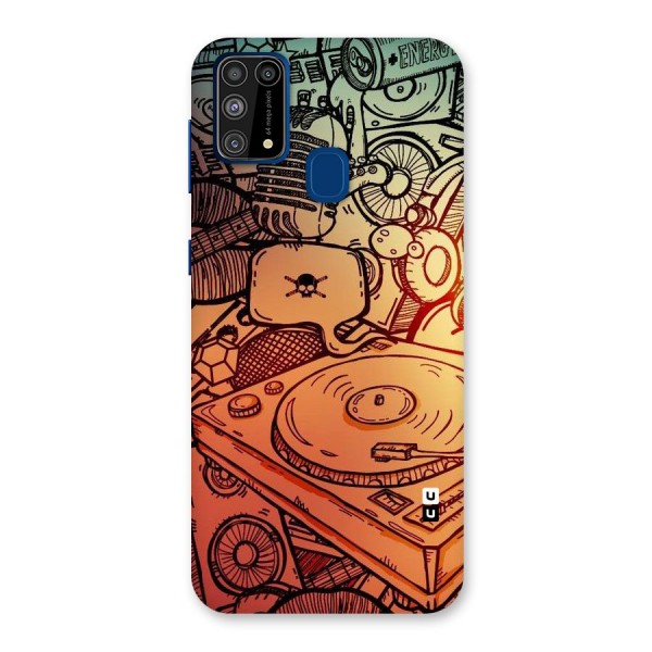 Vinyl Design Back Case for Galaxy M31