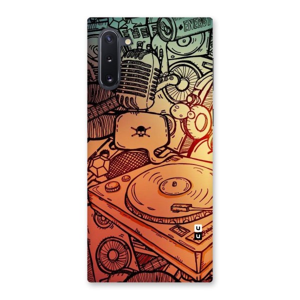 Vinyl Design Back Case for Galaxy Note 10